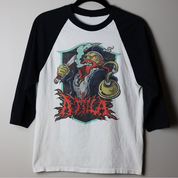 Attila Pirate Baseball Tee - Picture 2 of 3